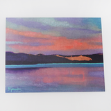 Sleeping Bear At Sunset - Greeting Card